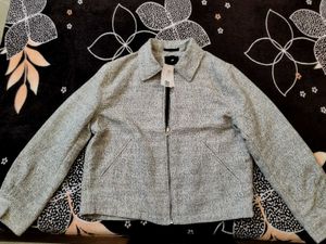H&amp;M Grey Regular fit Shacket Jacket