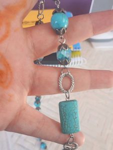 Turquoise Beaded Necklace