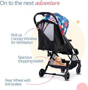 New Luvlap Baby Stroller Seal Pack