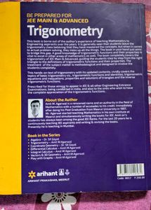 JEE Prep Books - Physics, Trigonometry, Chemistry