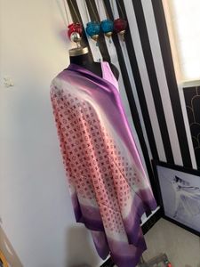 LV PRINT PURPLE STOLE