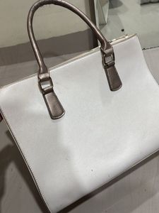 MORABITO White Tote Bag