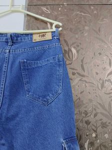Blue Cargo Jeans