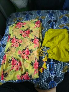 Yellow Saree