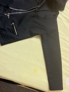 Black Quilted Jacket