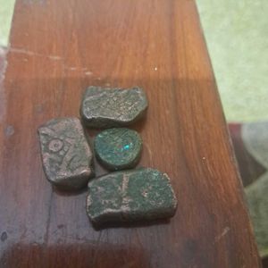 4 Mughul Era Coins ( 150+ Years Old Antique)