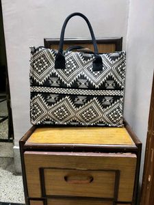 Patterned Tote Bag