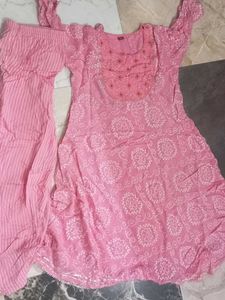 Pink Kurta Set