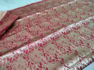 Elegant Ethnic Peach And Marun Saree ♥️