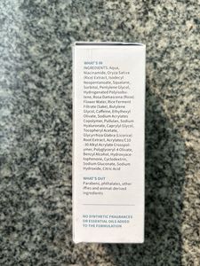 Plum Rice Water &amp; Niacinamide Serum