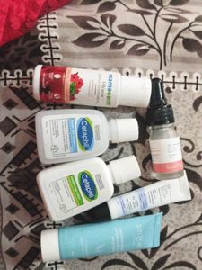 Skincare Bundle: Cetaphil, Mamaearth, Dot &amp; Key,
