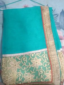 Elegant Blue Saree