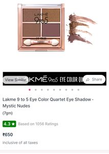 Lakme 9 to5 Makeup Palette