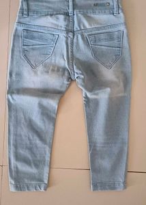 Distressed Denim Jeans