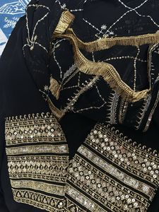 Women’s Trendy Black Anarkali Kurta And Dupatta