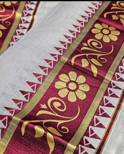 Kerala Kasavu Set Mund