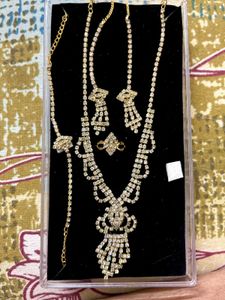Rhinestone Jewelry Set