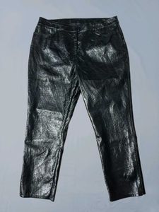 Plus Size Stylish Womens Leather Pants waist 36