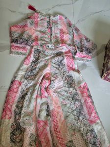 Chic Boho Print Kimono Top &amp; Wide Leg Pants Set