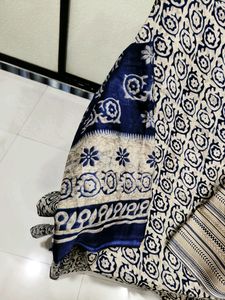 COTTON MIX LINEN DRESS MATERIAL 💙