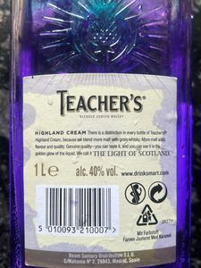 Empty Bottle Of  Duty Free 1L Teacher’s Highland