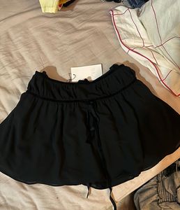 Zara Black Mini Skirt - New