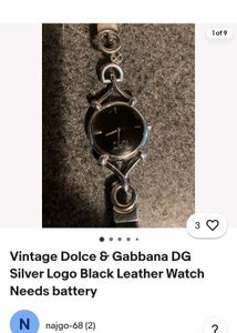 Dolce Gabbana Watch