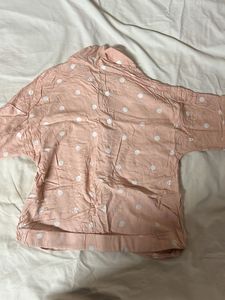 polka dot shirt