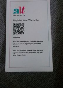 Alt Vibe Bt Calling Smart Watch Berry Blue Colour