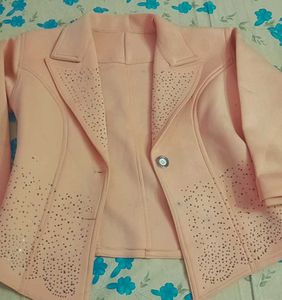 Party Wear Stoned Blazer