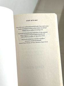 Start with Why - Simon Sinek
