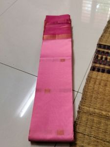Pink Silk Cotton Saree....