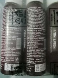 Fogg deo New Pack(4) Sealed  Body Spray Pack 4