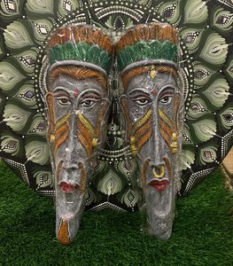 Ethnic Wall Masks..new Piece