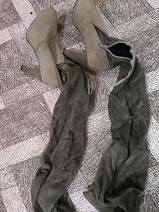 Boots Velvet Winter