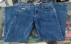 Dark Blue Denim Jeans