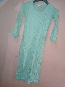 embroidery kurti with stones
