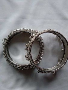 Silver Bangle Set