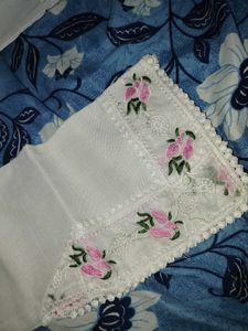 Lace Trim Pakistani Suit