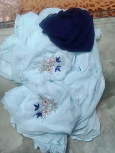 Chiffon Handwork Saree