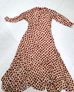 Polka Dot Midi Dress
