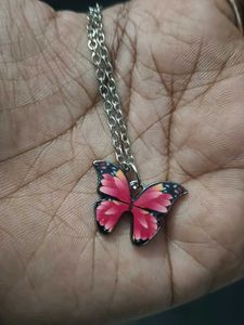 Butterfly Pendant Necklaces