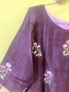 Embroidered Kurta Set