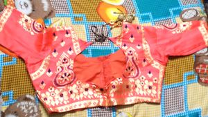 Banarshi lhegha Blue &amp; Pink Color