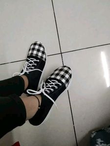 Womens Black Boot Casual Shoes