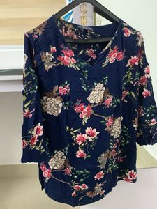 Floral Print Top