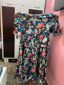 Floral Print Kurta with duppatta and bottom