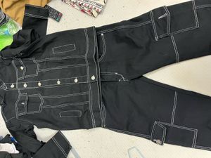 Black Co-ord Outfit Set