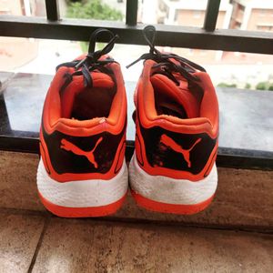 Orange Sport Shoes