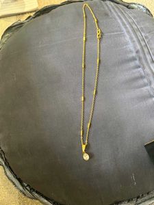 Gold  Plated Chain With Pendant